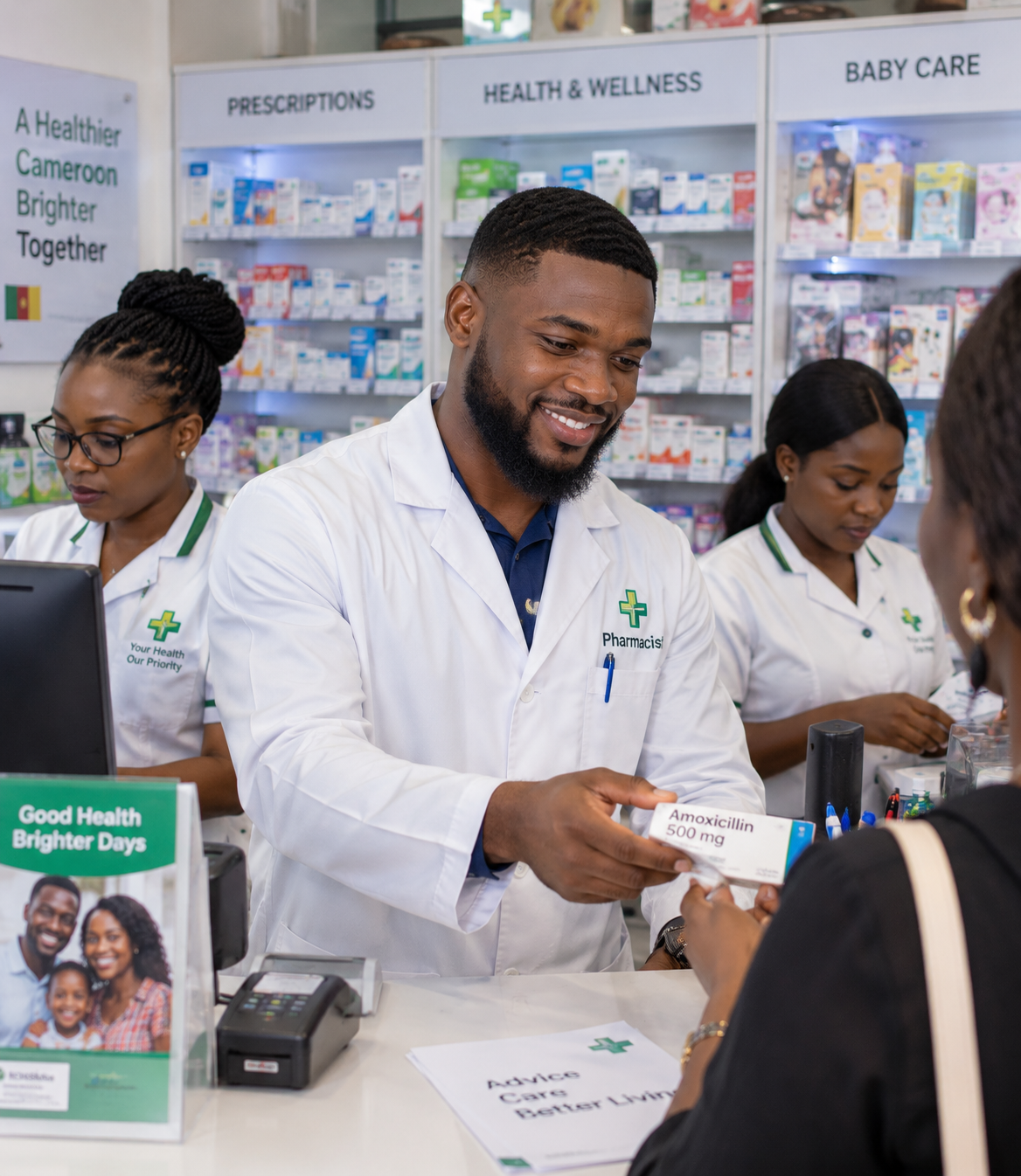Gérant de pharmacie ou parapharmacie au Cameroun